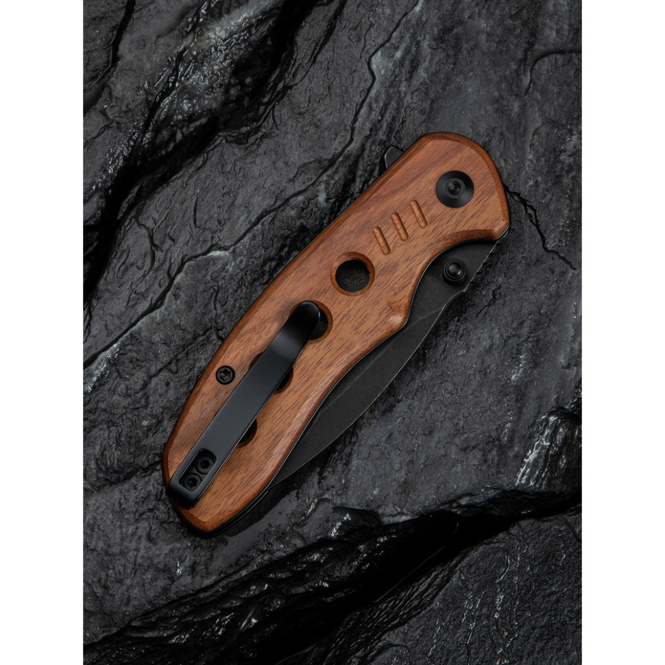 Ніж складаний Civivi Triptych Guibourtia Wood C23085B-3