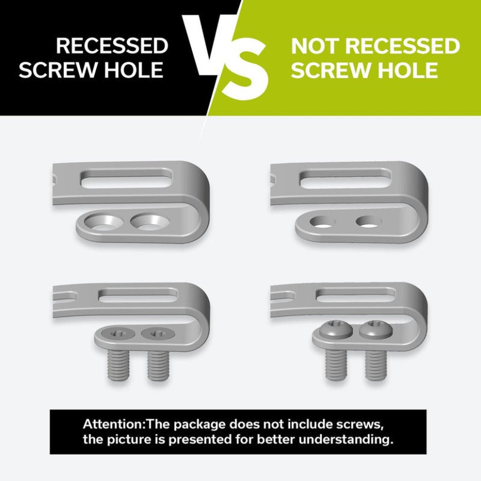 Кліпса кишенькова сталева Civivi без гвинтів CA-06B-V1