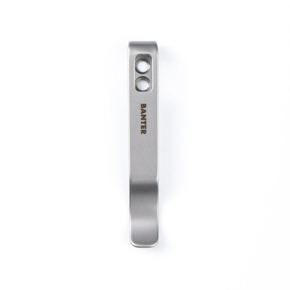 Кліпса кишенькова сталева для Civivi Baby Banter без гвинтів CA-07B