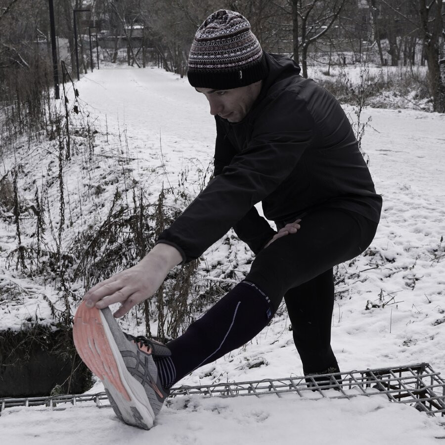 Шкарпетки водонепроникні Dexshell Compression Mudder, р-р XL, сірі