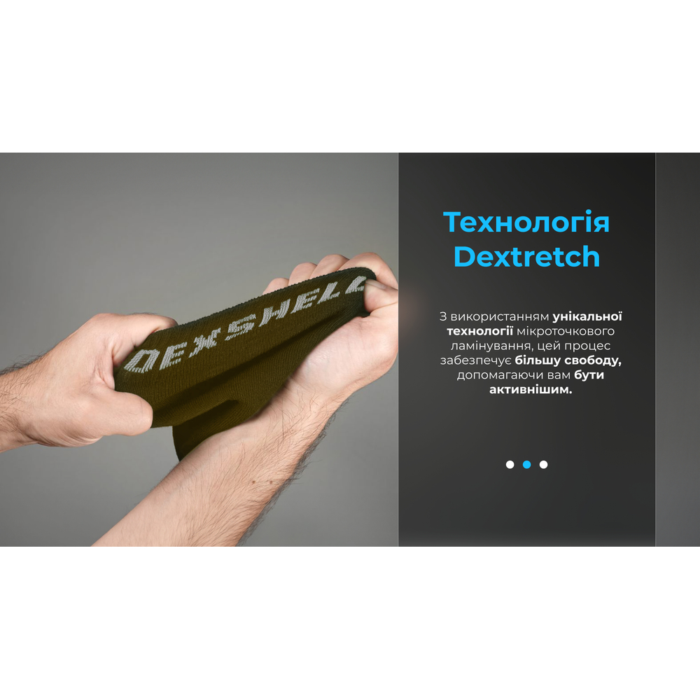 Шкарпетки водонепроникні Dexshell Ultra Thin Crew OG, р-р L, хакі