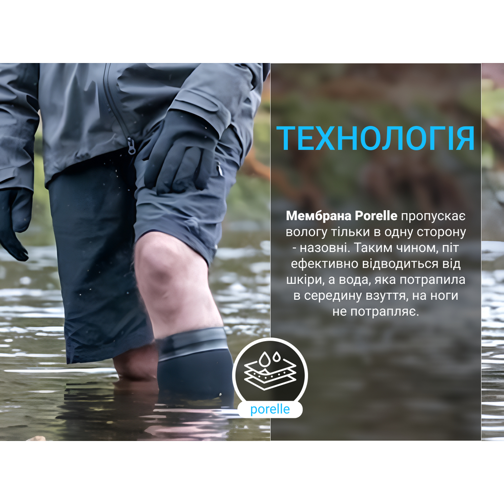 Шкарпетки водонепроникні Dexshell Wading Pro Socks, чорні, розмір L (43-46)