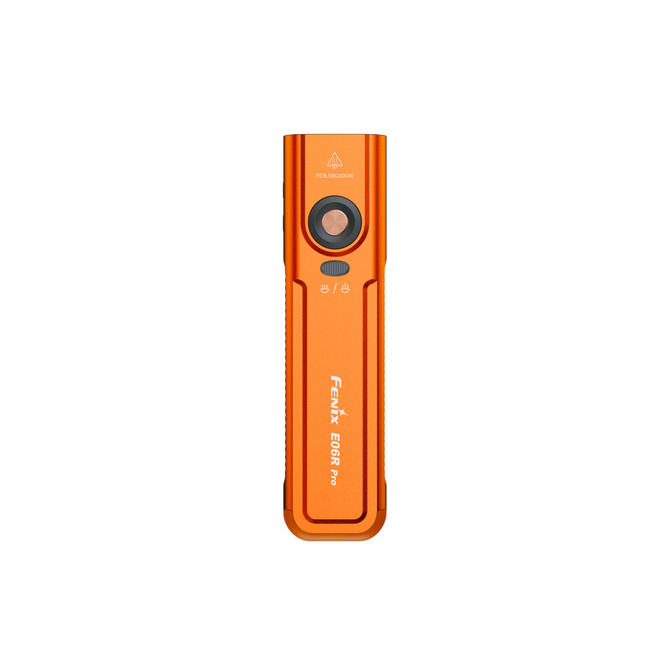 Ліхтар наключний Fenix E06R PRO, помаранчевий