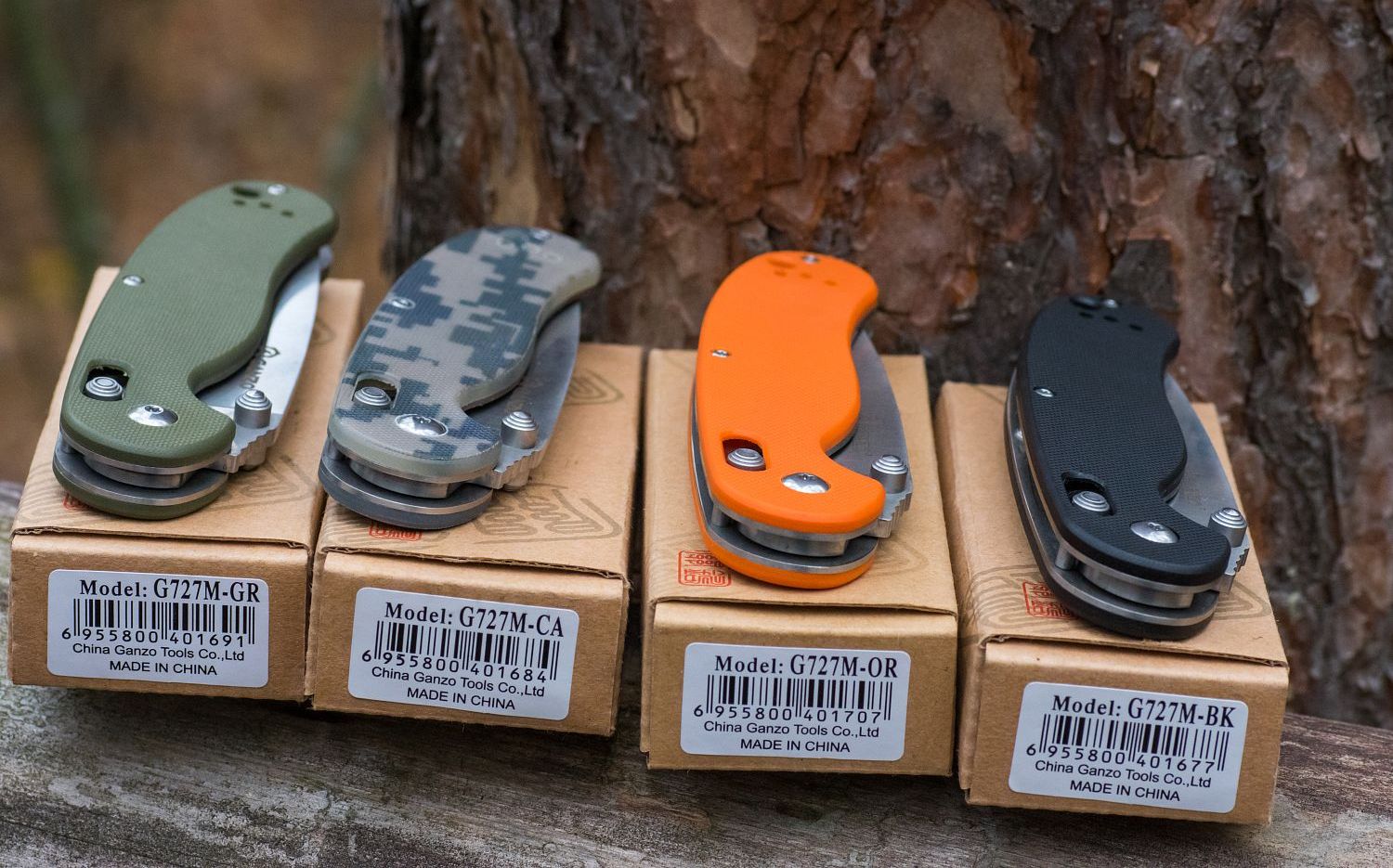 Ніж складаний Ganzo G727M камуфляж