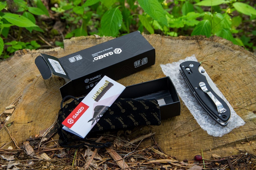 Ніж складаний Ganzo G740-BK чорний