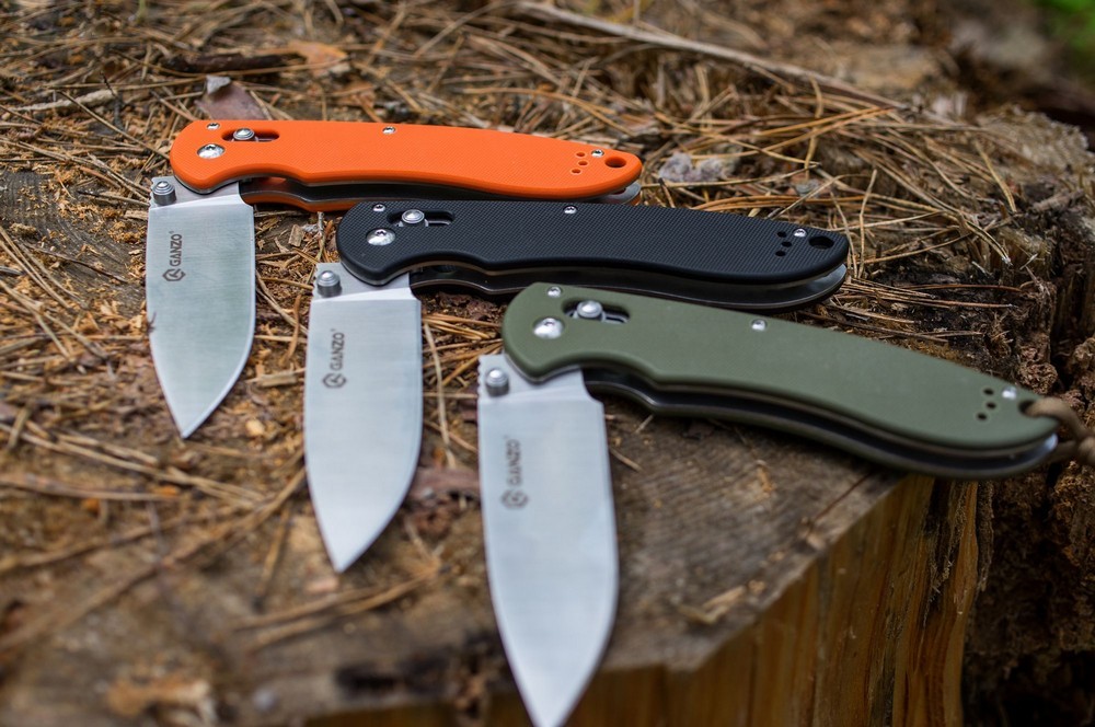 Ніж складаний Ganzo G740-BK чорний