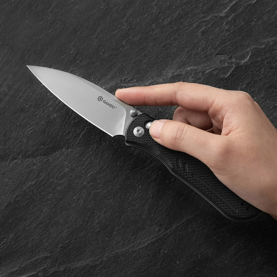 Ніж складаний Ganzo G771-BK чорний