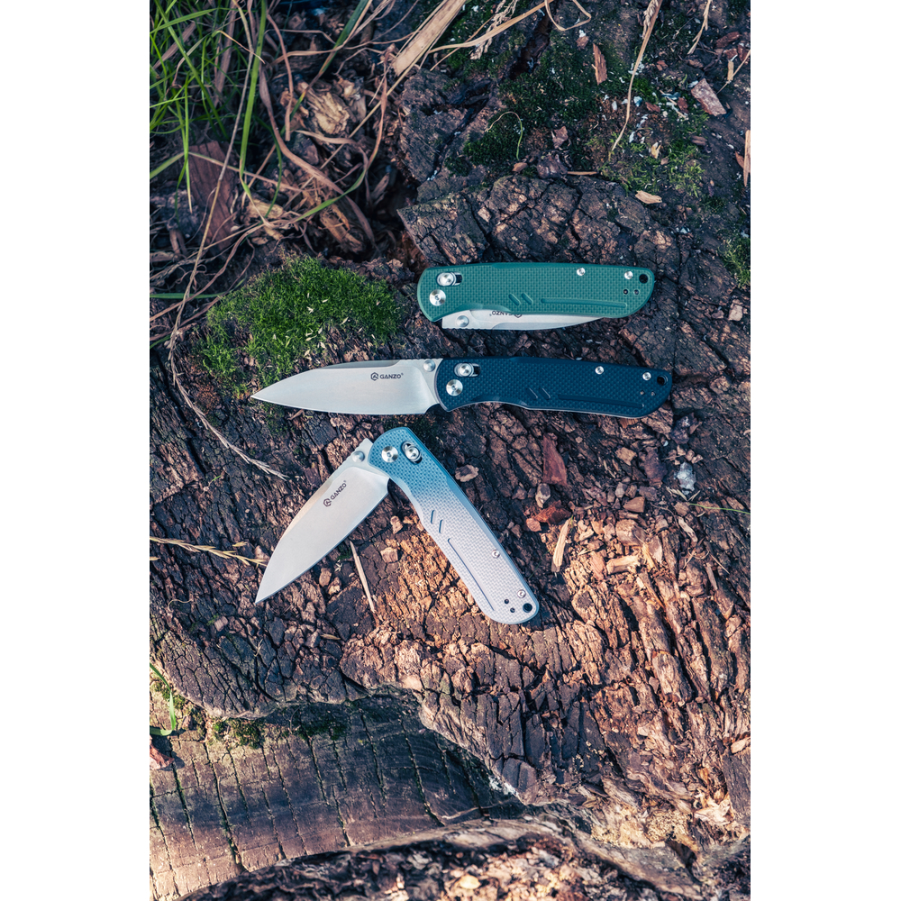 Ніж складаний Ganzo G771-GB зелений
