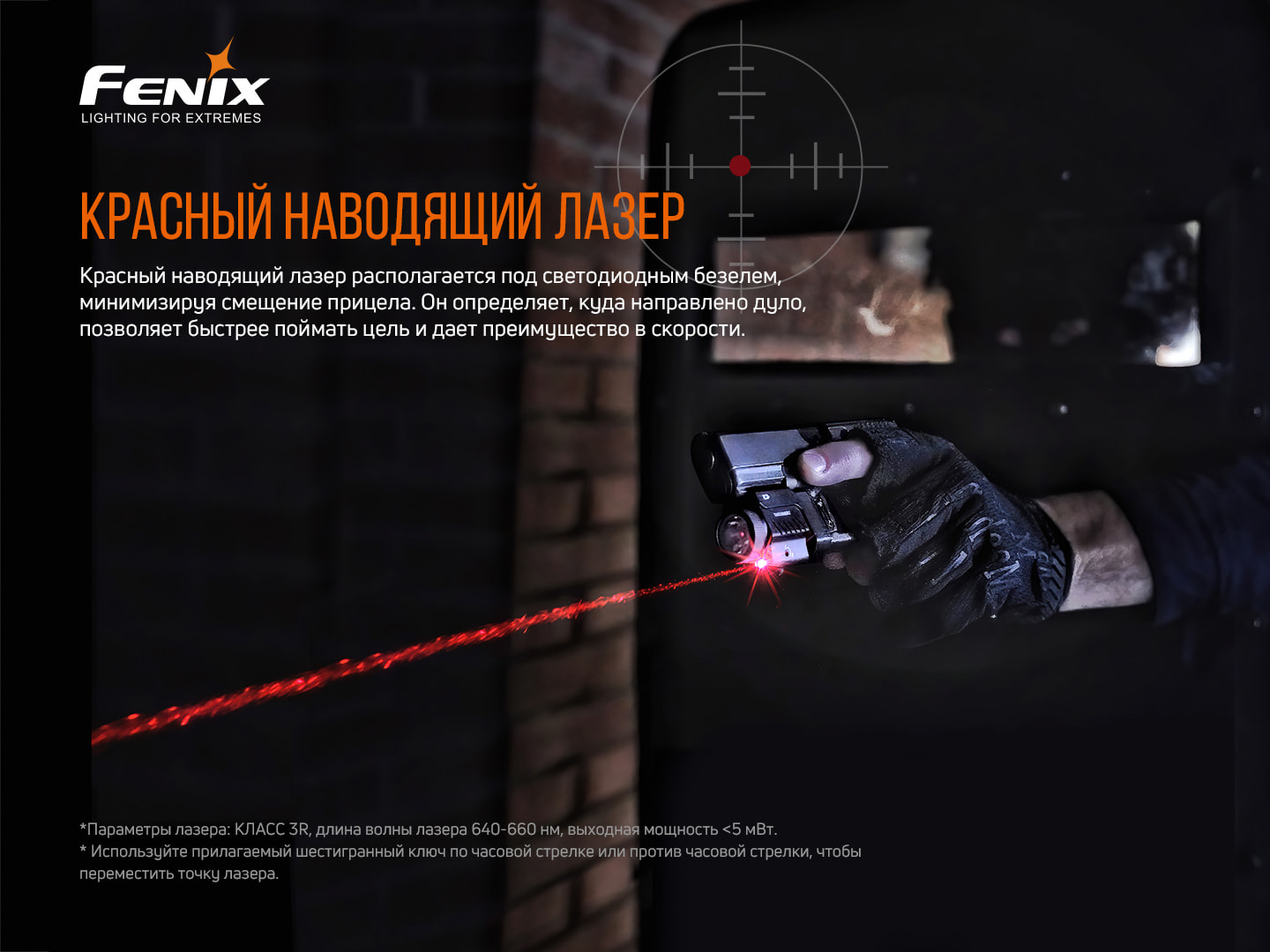 Ліхтар до пістолета Fenix GL22