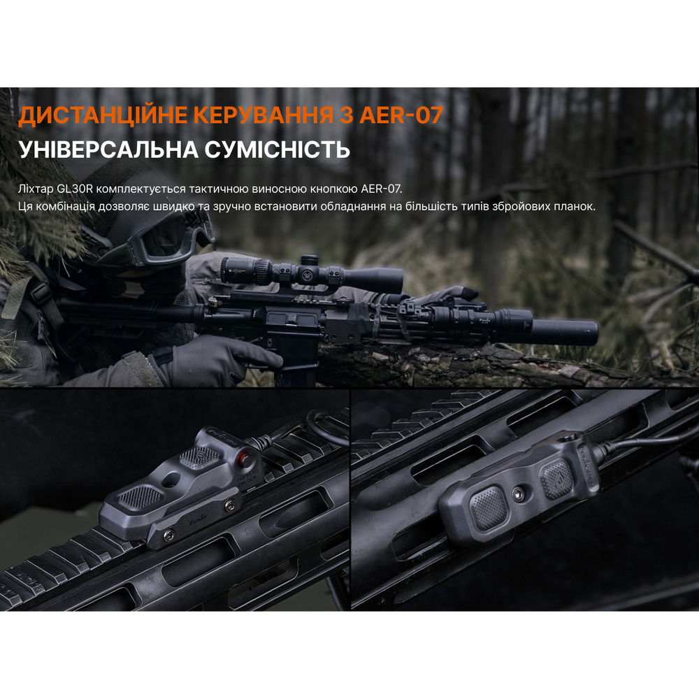 Ліхтар до пістолета Fenix GL30R