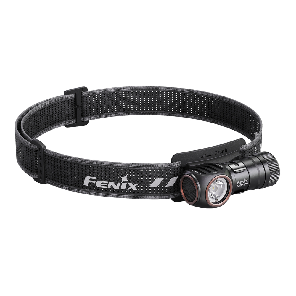 Ліхтар налобний Fenix HM53R, чорний