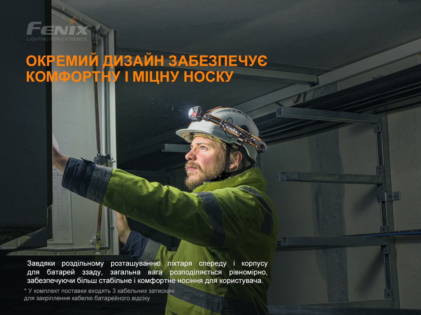 Ліхтар налобний Fenix HP25R V2.0