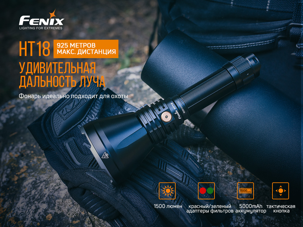 Ліхтар ручний Fenix HT18