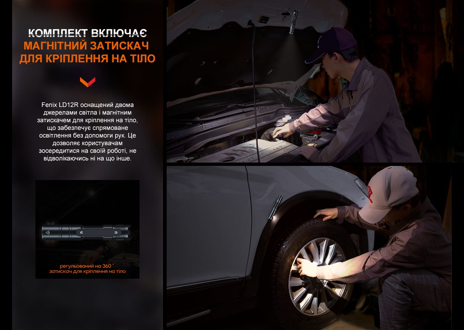 Ліхтар ручний Fenix LD12R