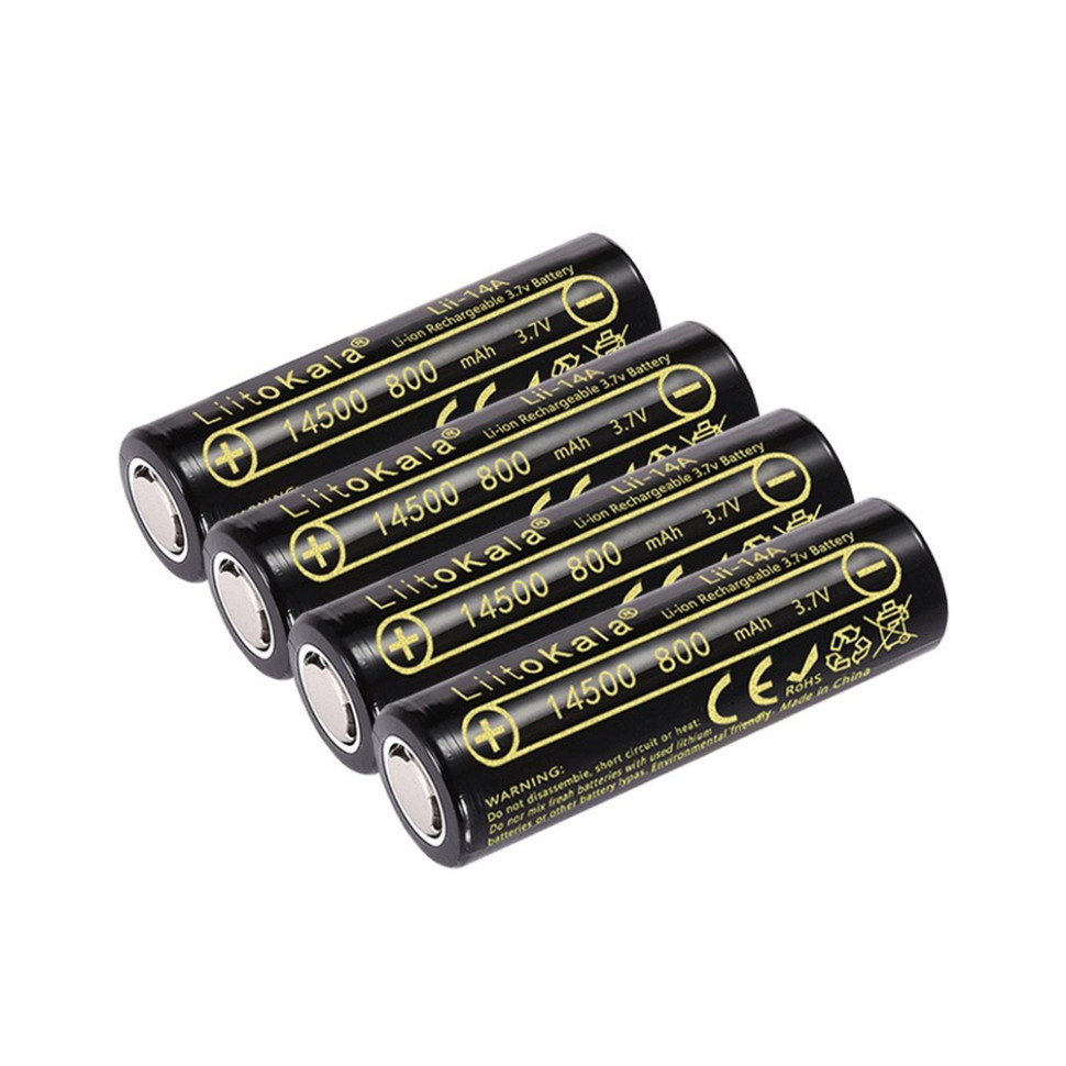 Акумулятор LiitoKala Lii-14A 14500 800mah battery