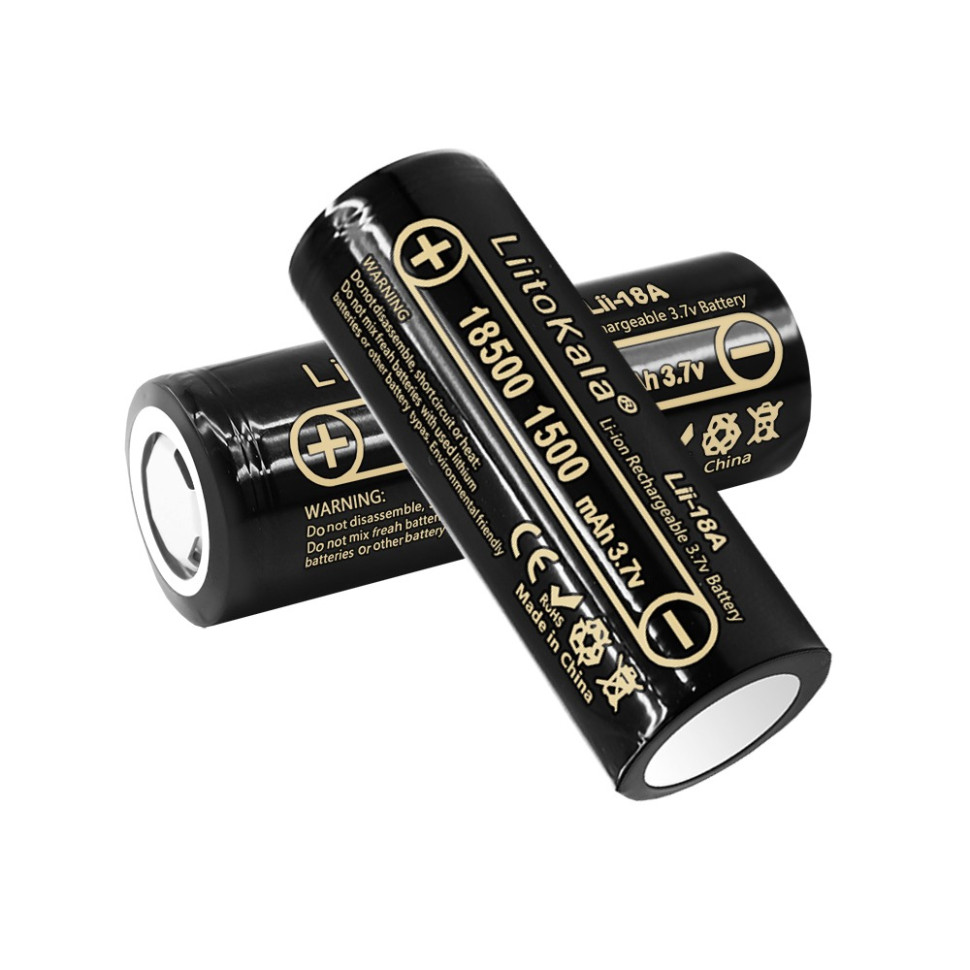 Акумулятор LiitoKala Lii-18A 18500 1500mah battery