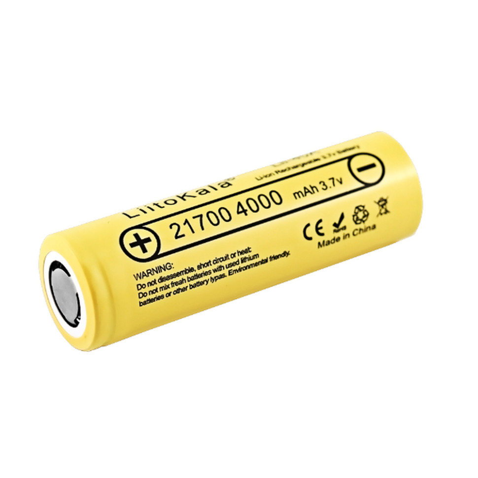 Акумулятор LiitoKala Lii-40A 21700 4000mah battery