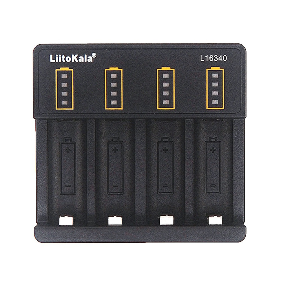 Універсальний  зарядний пристрій LiitoKala Lii-L16340 на 4 канали