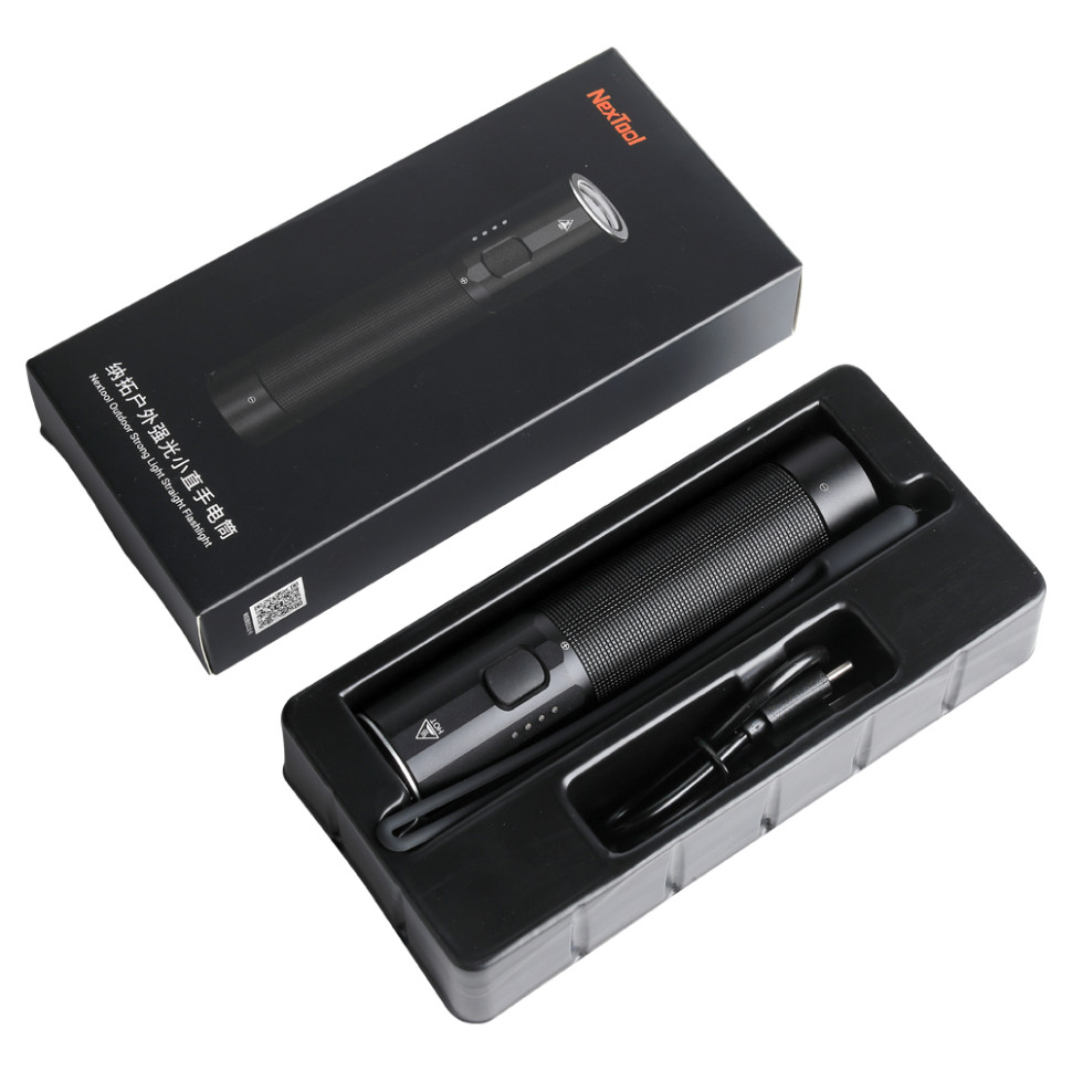 Кишеньковий ручний акумуляторний ліхтар Nextool, 1200 лм, алюмінієвий корпус