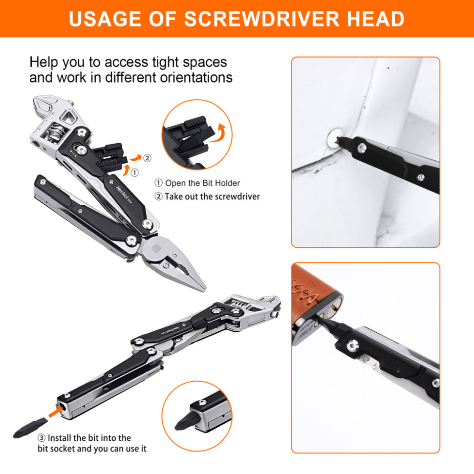 Мультитул NexTool Wrench W4