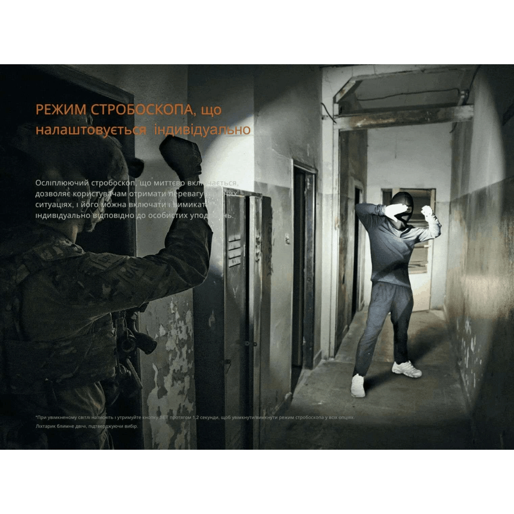 Ліхтар тактичний ручний Fenix PD35R ACE 2000 лм