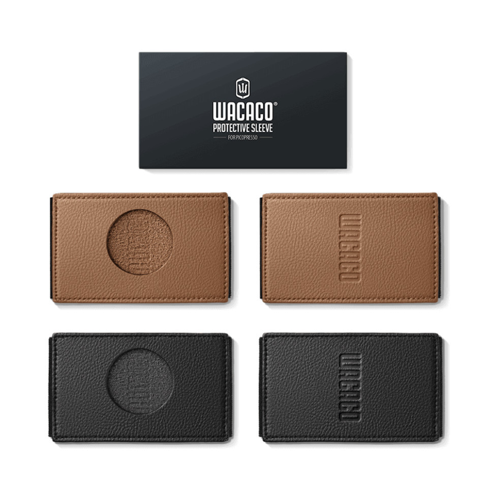 Набір для кави Wacaco Picopresso: еспресо-кавоварка, чохли та стенд-підставка