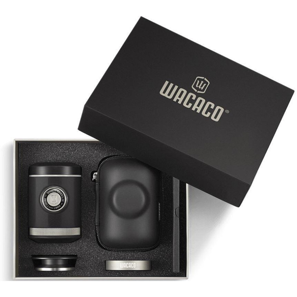 Набір для кави Wacaco Picopresso: еспресо-кавоварка, чохли та стенд-підставка