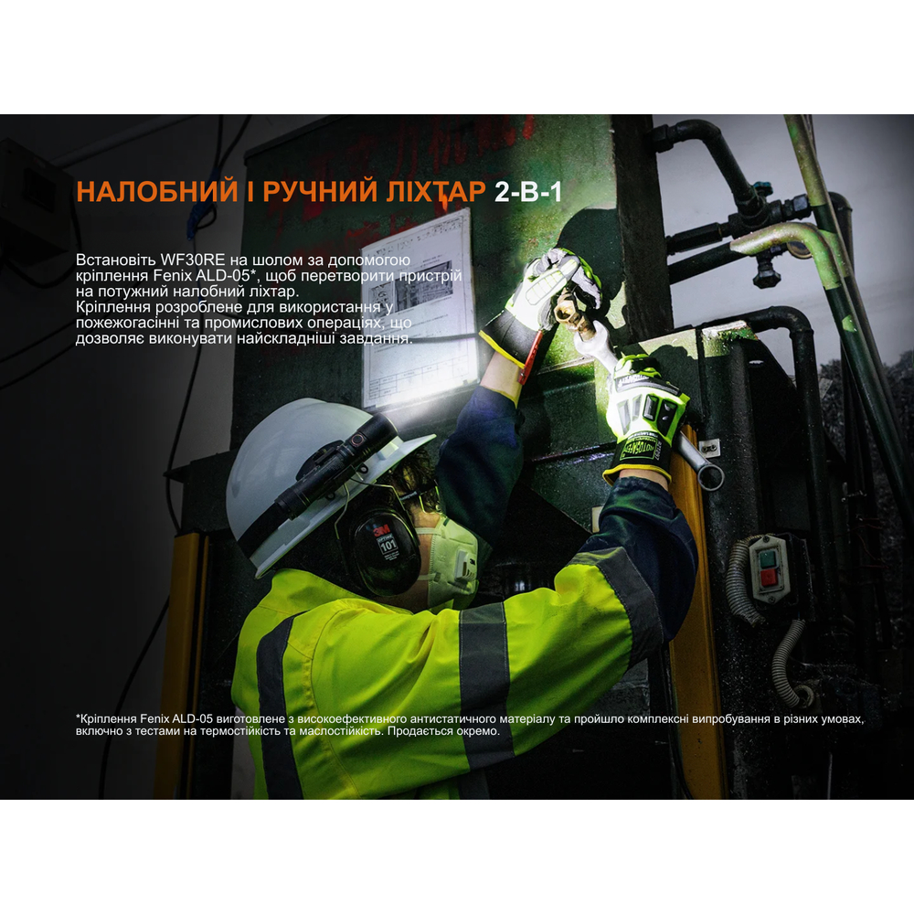 Ліхтар ручний вибухобезпечний Fenix WF30RE Spark