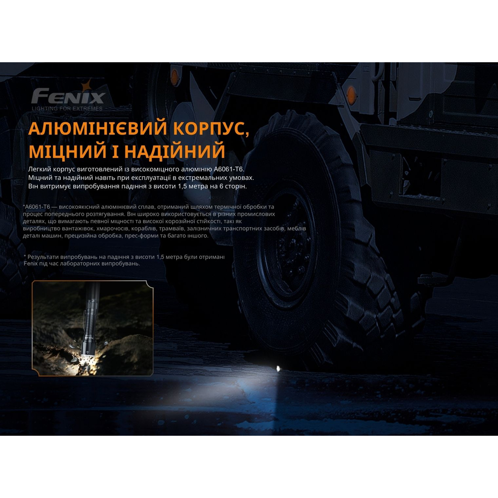 Ліхтар ручний Fenix TK16 V2.0