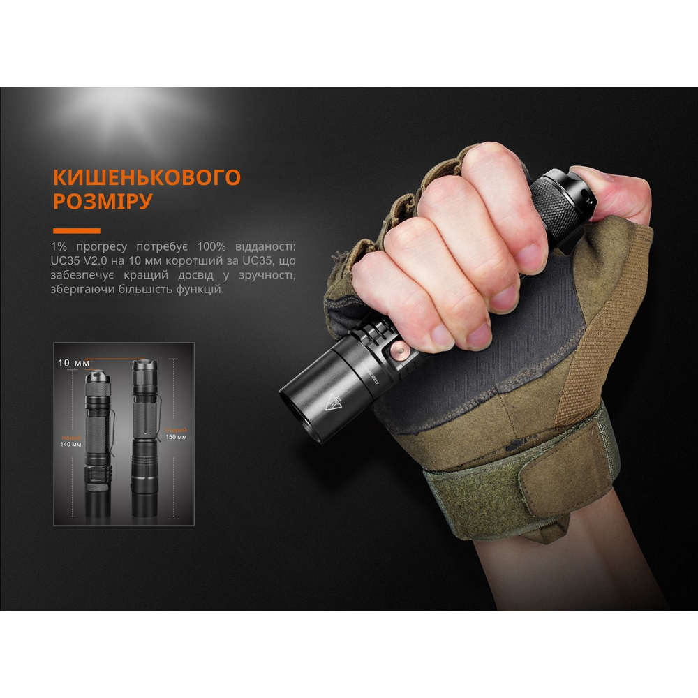 Ліхтар ручний Fenix UC35 V20 CREE XP-L HI V3