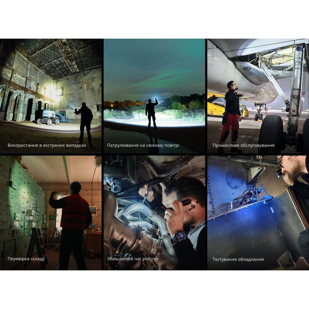 Ліхтар професійний Fenix WF25RM з магнітною зарядкою