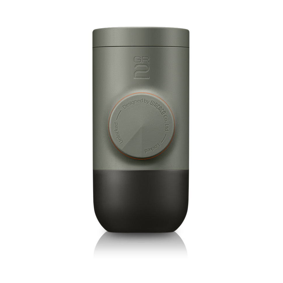 Портативна еспресо-кавоварка Wacaco Minipresso GR2, механічна, для меленої кави