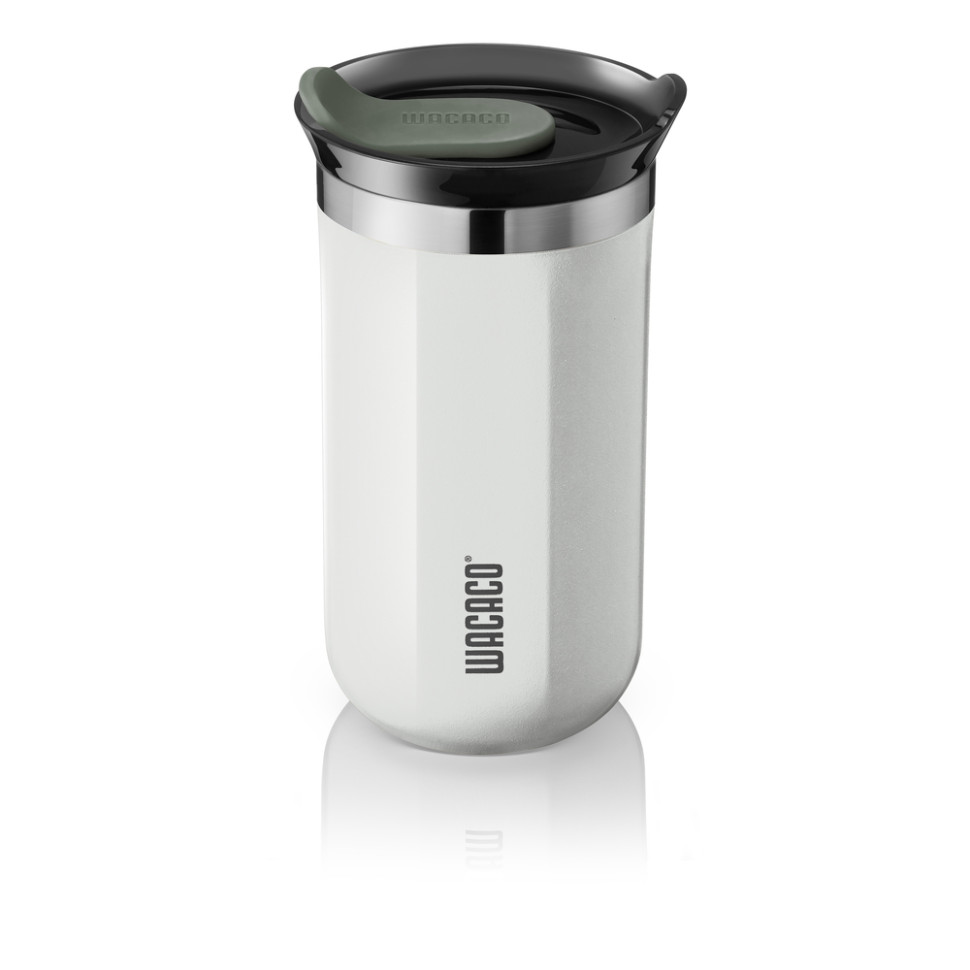 Термокухоль Wacaco Octaroma Lungo 300 мл, білий