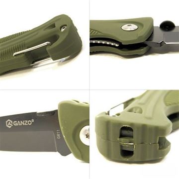 Нож Ganzo G611 green