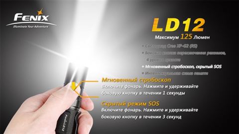 Фонарь Fenix LD12 Cree XP-G2 (R5)