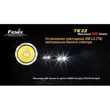 Фонарь Fenix TK22 Cree XM-L2 (T6)