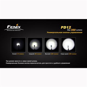Фонарь Fenix PD12 Cree XM-L2 (T6)