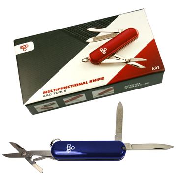 Нож Ego A03 брелок, синий