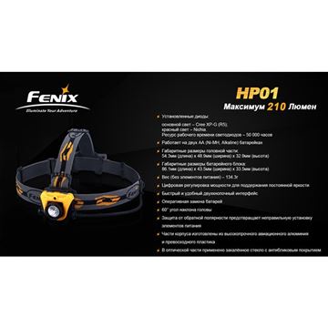 Фонарь Fenix HP01 XP-G (R5)