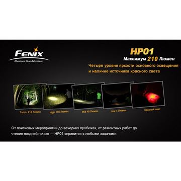 Фонарь Fenix HP01 XP-G (R5)
