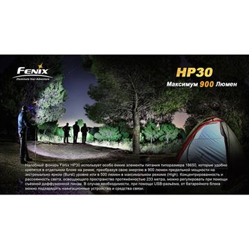 Фонарь Fenix HP30 XM-L2, серый