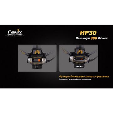 Фонарь Fenix HP30 XM-L2, желтый