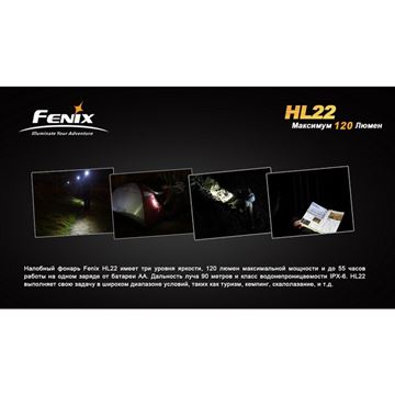 Фонарь Fenix HL22 Cree XP-E (R4)