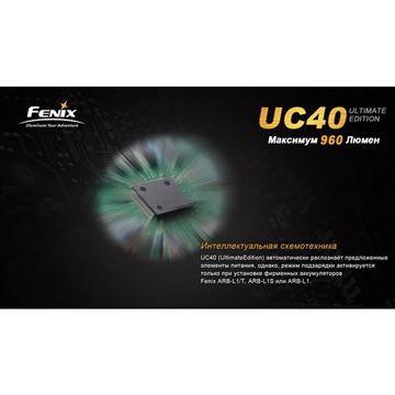 Фонарь Fenix UC40 XM-L2 (U2) Ultimate Edition