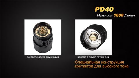 Фонарь Fenix PD40 Cree MT-G2