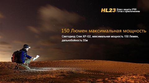 Фонарь Fenix HL23 Cree XP-G2 R5