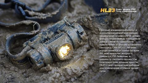 Фонарь Fenix HL23 Cree XP-G2 R5