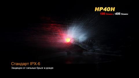 Налобный фонарь Fenix HP40H Cree XP-G2 (R5)