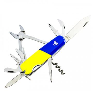 Нож Ego A01.11, синежелтый