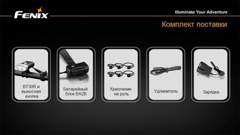 Велофара Fenix BT30R Cree XM-L2 (T6)